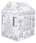 Advent Calendar Color your own playhouse
