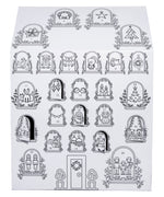 Advent Calendar Color your own playhouse