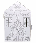 Advent Calendar Color your own playhouse