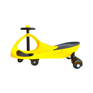 Joybay Yellow Grand Air Horn Swing Car Ride on Toy