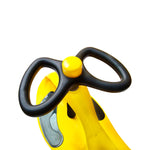Joybay Yellow Grand Air Horn Swing Car Ride on Toy