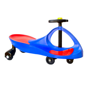 Joybay Blue Grand Air Horn Swing Car Ride on Toy