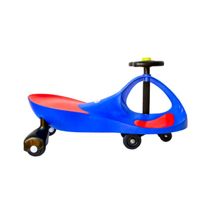 Joybay Blue Grand Air Horn Swing Car Ride on Toy