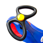 Joybay Blue Grand Air Horn Swing Car Ride on Toy