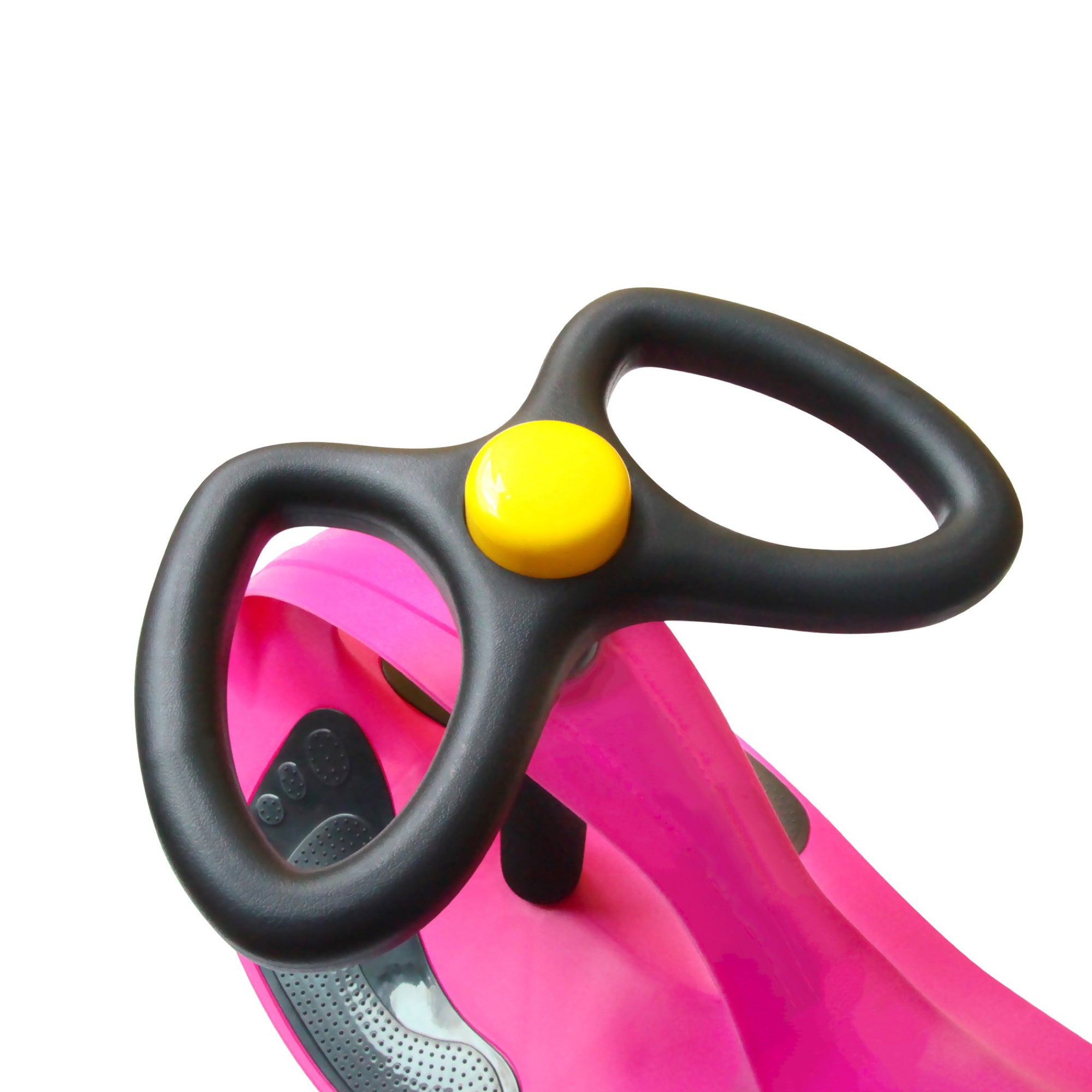 Joybay Pink Grand Air Horn Swing Car Ride on Toy