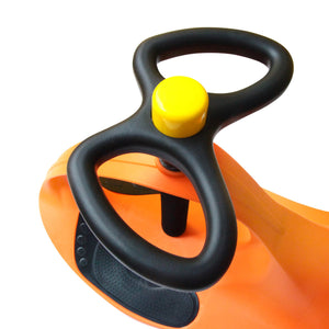 Joybay Orange Grand Air Horn Swing Car Ride on Toy