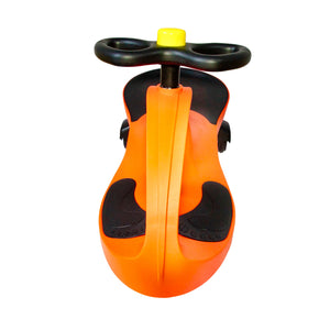 Joybay Orange Grand Air Horn Swing Car Ride on Toy