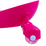 Joybay Pink Deluxe Voice Recorder Swing Car Ride on Toy with LED-Wheels