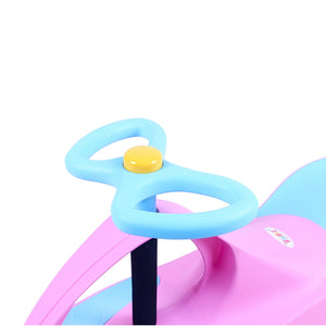 Joybay Pink Fairy Grand Air Horn Swing Car Ride on Toy