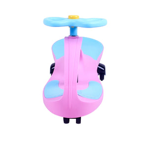 Joybay Pink Fairy Grand Air Horn Swing Car Ride on Toy