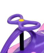 Joybay Purple Premium LED-Wheel Swing Car Ride on Toy