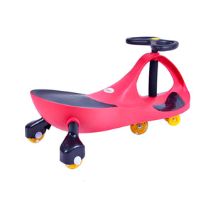 Joybay Strawberry Red Premium LED-Wheel Swing Car Ride on Toy