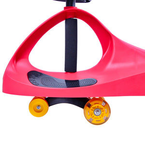 Joybay Strawberry Red Premium LED-Wheel Swing Car Ride on Toy