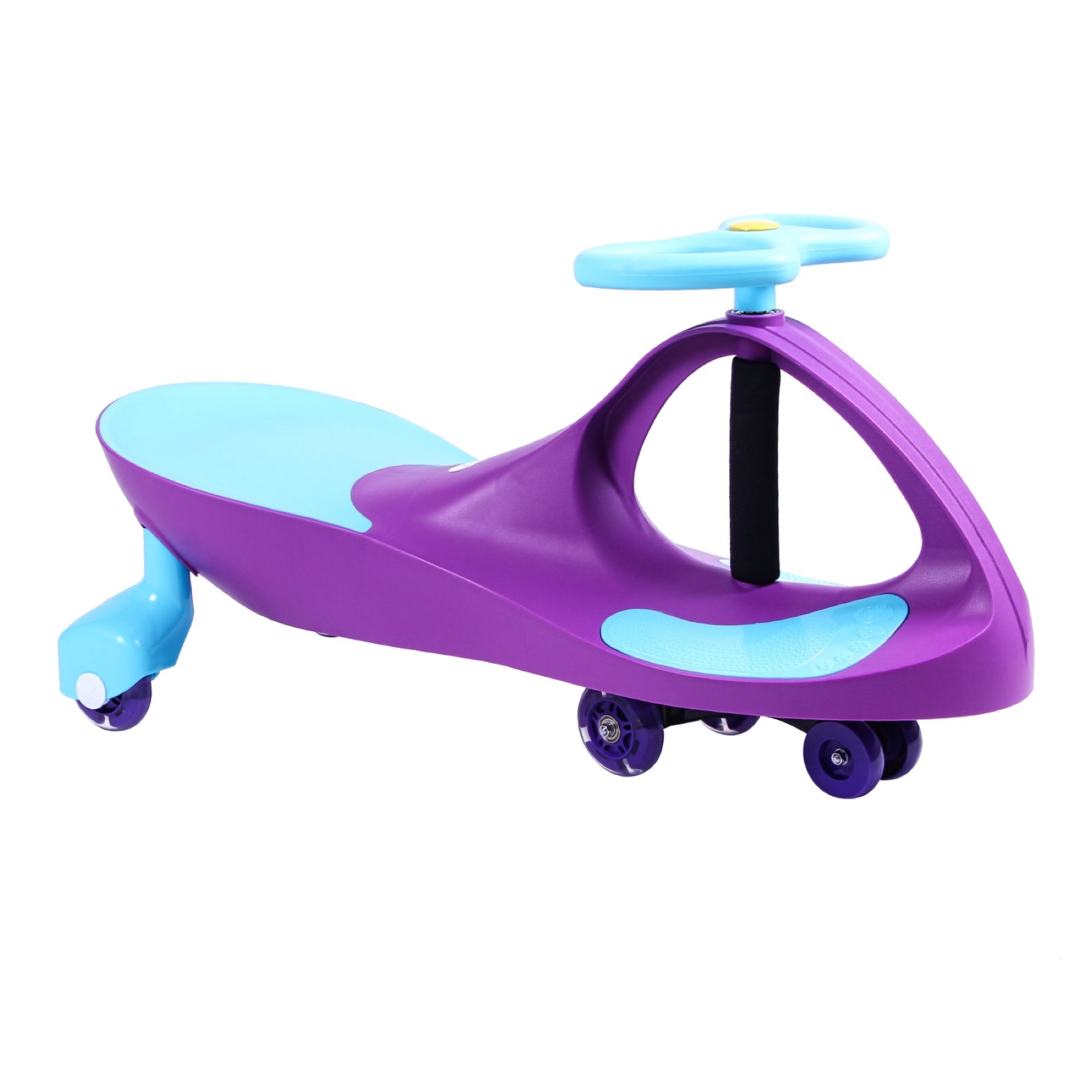 Joybay Grape & Turquoise Premium LED-Wheel Swing Car Ride on Toy