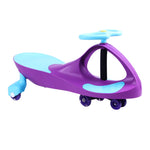 Joybay Grape & Turquoise Premium LED-Wheel Swing Car Ride on Toy