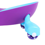 Joybay Grape & Turquoise Premium LED-Wheel Swing Car Ride on Toy