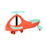 Joybay Coral & Aqua Premium LED-Wheel Swing Car Ride on Toy