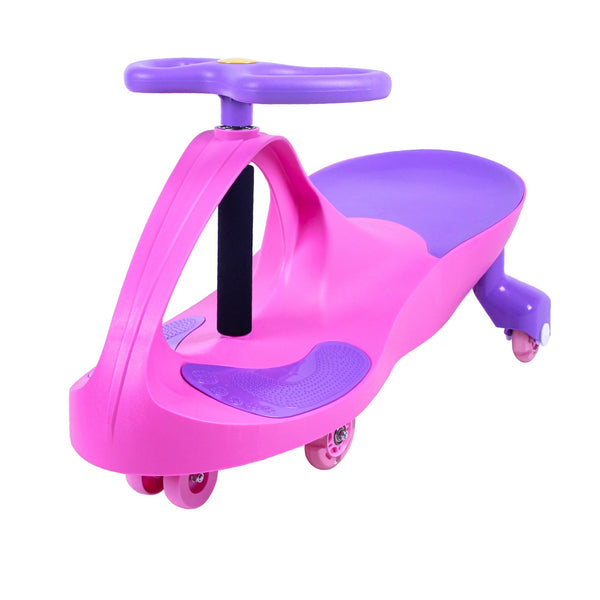 Joybay Bubblegum Lilac Premium LED Wheel Swing Car Ride on Toy