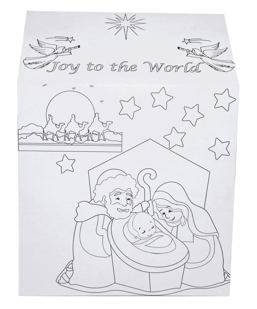 Joy to the World Color your own playhouse