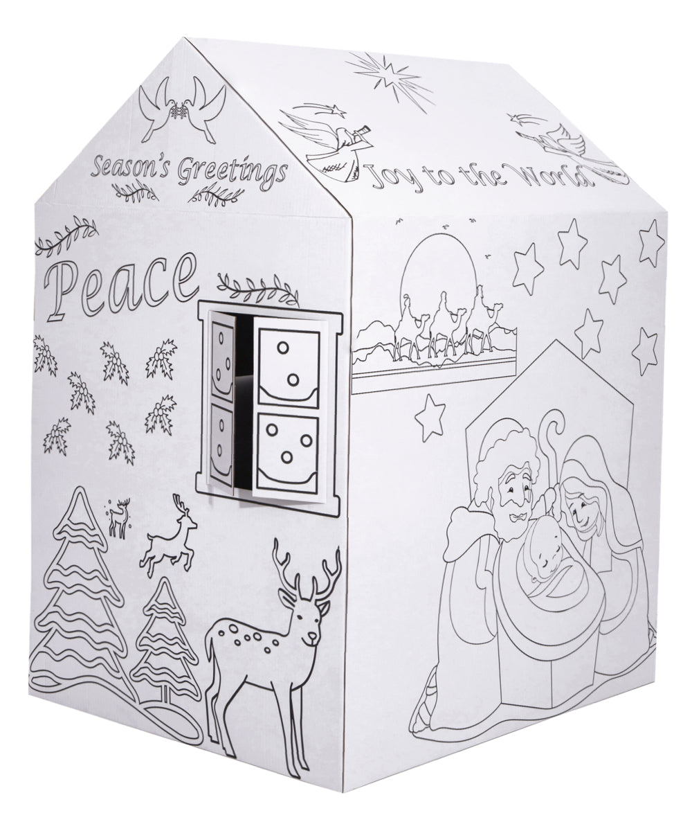 Joy to the World Color your own playhouse
