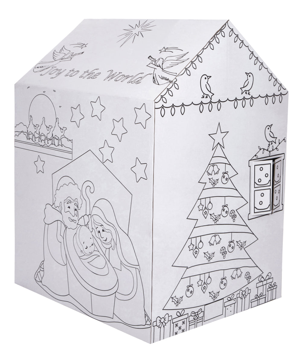 Joy to the World Color your own playhouse