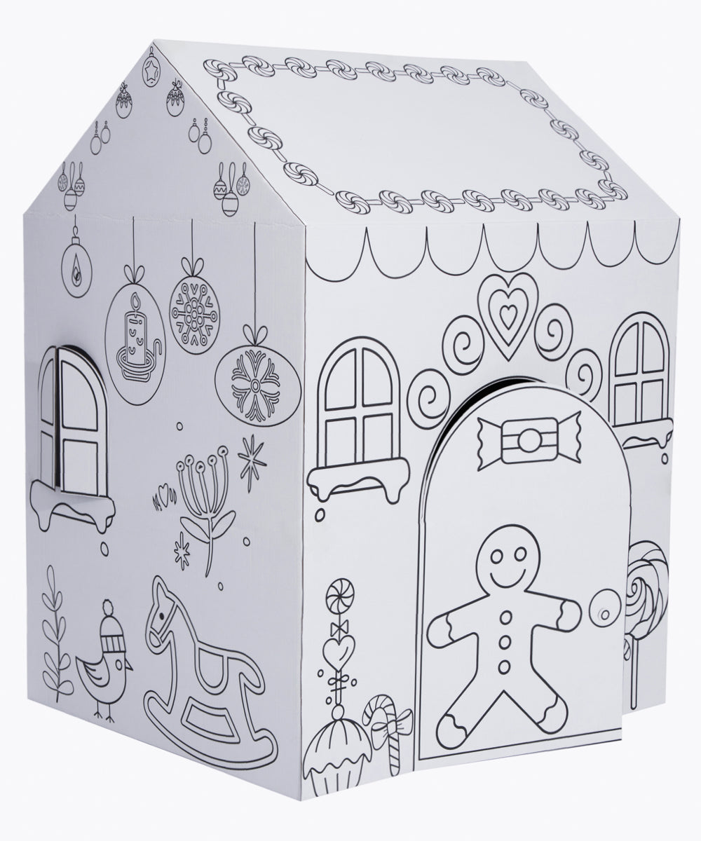 Christmas Wonderland Color your own playhouse