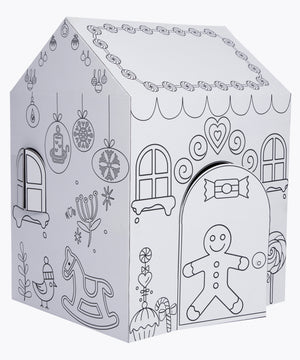 Christmas Wonderland Color your own playhouse