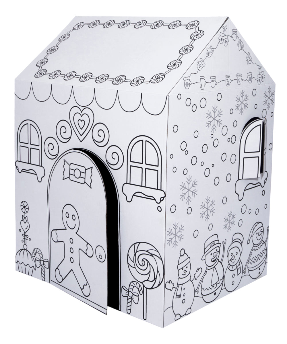Christmas Wonderland Color your own playhouse