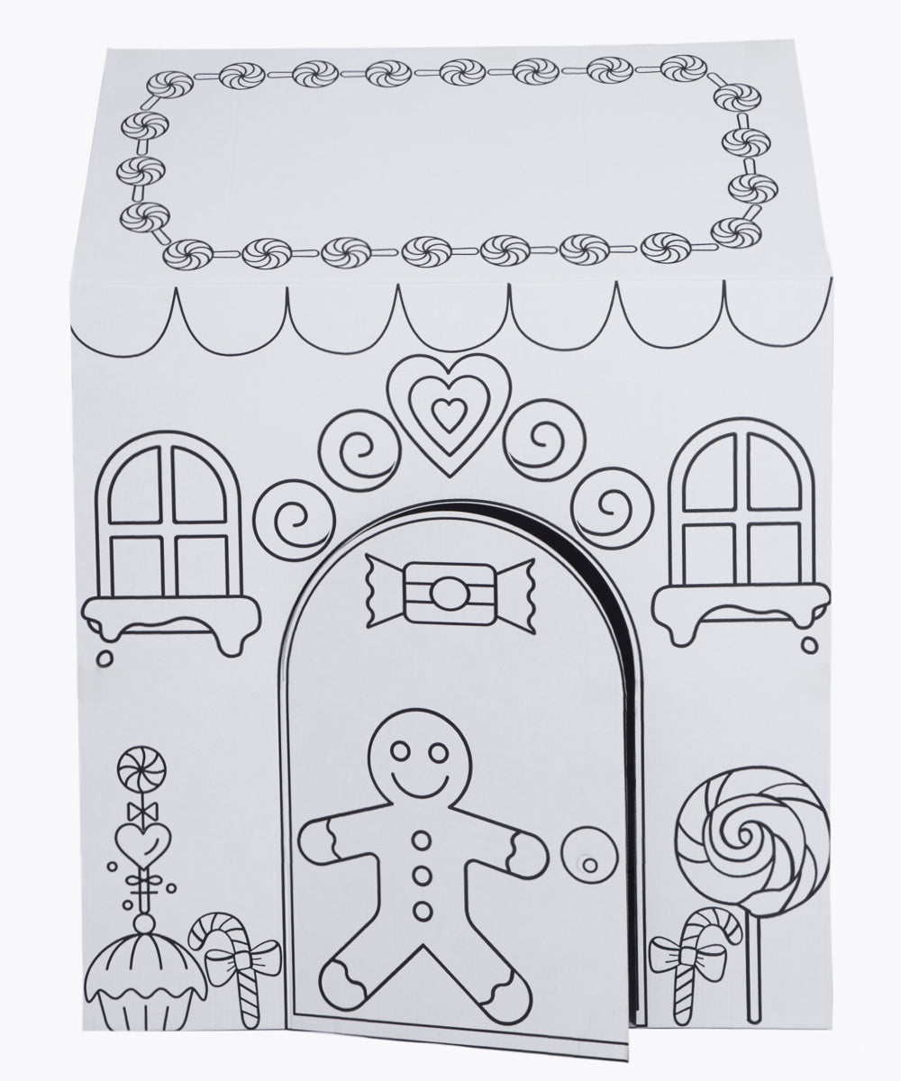 Christmas Wonderland Color your own playhouse