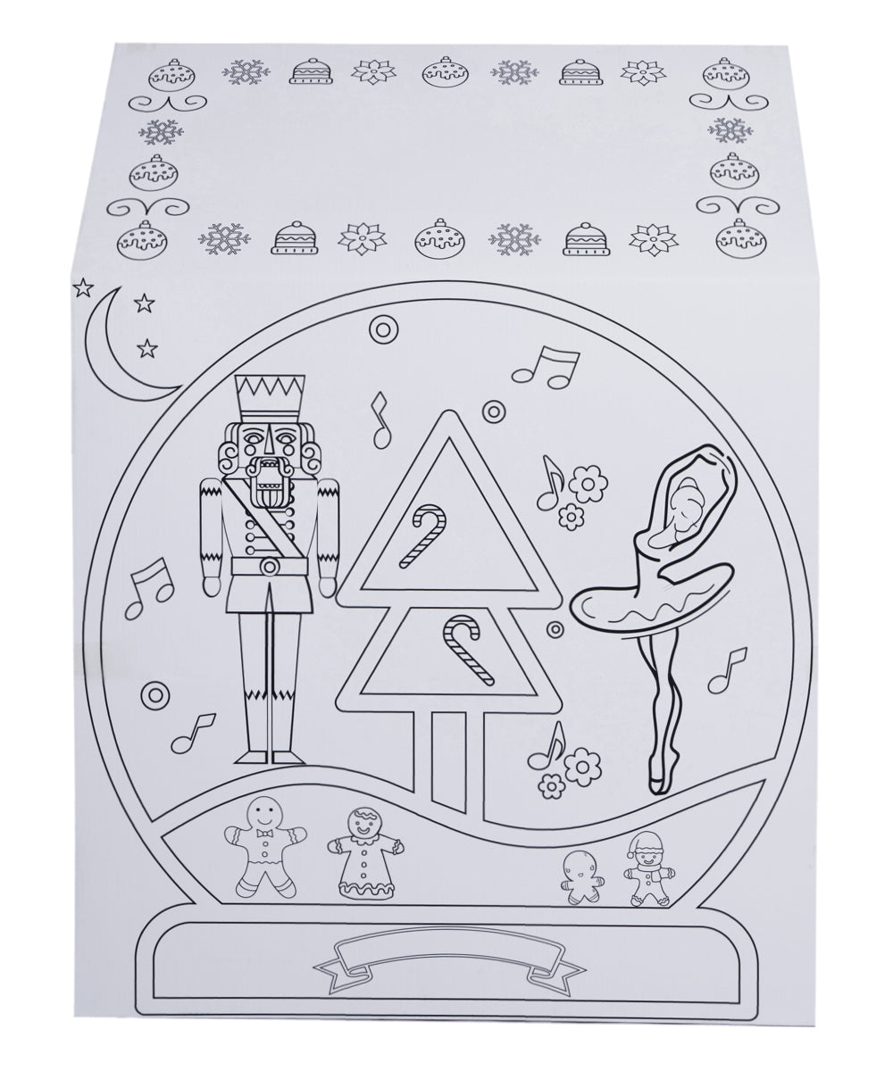 Christmas Wonderland Color your own playhouse