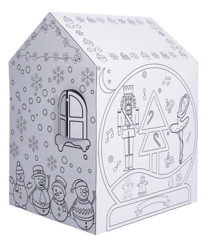 Christmas Wonderland Color your own playhouse