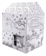 Santa is Coming Color your own playhouse
