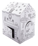 Santa is Coming Color your own playhouse