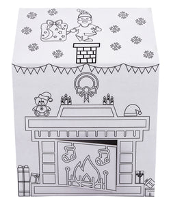 Santa is Coming Color your own playhouse