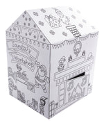 Santa is Coming Color your own playhouse