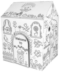Welcome to my Garden Color Your Own Playhouse