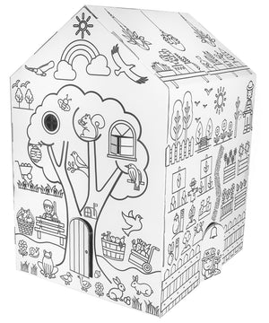 Welcome to my Garden Color Your Own Playhouse