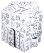 My Camping Adventure Color your own Playhouse